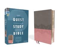 Christianity To NIV, Quest Study Bible, Leathersoft, Gray (Rilegato in ecopelle)