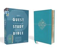 Christianity To NIV, Quest Study Bible, Leathersoft, Teal (Rilegato in ecopelle)