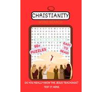 Christianity Word Search Puzzle Book: Word Searches with Easy to Read Print about Jesus, Christianity, Religion and More | 6 x 9 inches, 67 pages | ... | Gift for Vacations, Holidays and Free Times