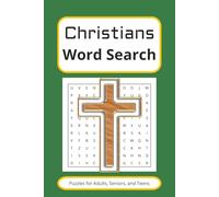 Christians Word Search Puzzle Book: Word Searches with Easy to Read Print about Prayer, Jesus, Bible and More | 6x9 inches, 110 pages | 50+ Puzzles … Gift for Vacations, Holidays, and Free Times