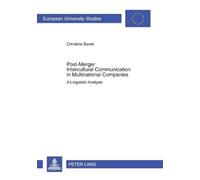 Christina Burek Post-Merger Intercultural Communication in Multinati (Tascabile)