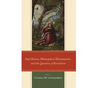 Christina M. G Paul Ricœur, Philosophical Hermeneutics, and (Copertina rigida)