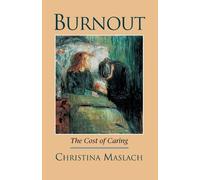 Christina Maslach Burnout (Tascabile)