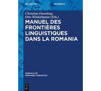 Christina Ossen Manuel des frontières linguistiques dans la R (Copertina rigida)