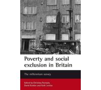 Christina Pantazis Poverty and social exclusion in Britain (Tascabile)