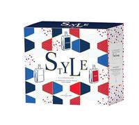Christine ARBEL Cofanetto collezione Eau de Toilette Style à la Française ORIGINAL + CLASSIQUE + SPORT - Profumo per uomo - 3 x Vapo 30 ml Made in France