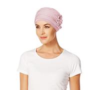 Christine, Copricapo Lotus-Uni Bamboo, turbante per chemio Rosa Etichettalia unica