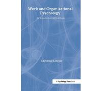 Christine Doyle Work and Organizational Psychology (Copertina rigida)