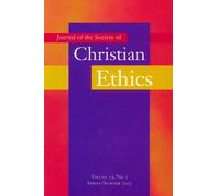 Christine E. Gudorf Journal of the Society of Christian Ethics (Tascabile)
