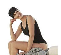 Christine headwear Cuffie da Piscina in Nylon Elasticizzato - Donne con Alopecia (Nero)
