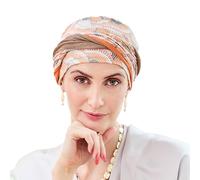 Christine Headwear Orange Elements Turban Damenturban Stoffturban Kopftuch (One Size - Orange)