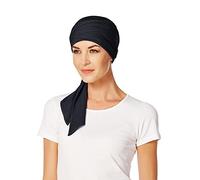 Christine headwear Turbante Mantra Bambù UniHeadwear da donna copricapo chemioterapia Taglia unica - blu-mélange