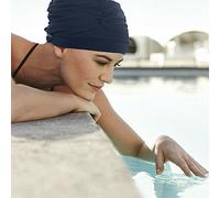 Christine Headwear Wave Swim cap, Dark Blue Cuffia da Nuoto, One Size da Donna