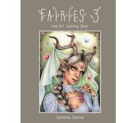 Christine Karron Fairies 3 Line Art Coloring Book (Tascabile) Fairies
