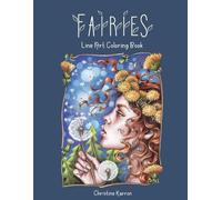 Christine Karron Fairies Line Art Coloring Book (Tascabile)