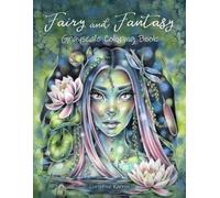 Christine Karron Fairy and Fantasy Grayscale Coloring Book (Tascabile)
