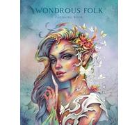 Christine Karron Wondrous Folk Coloring Book (Tascabile)