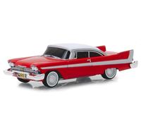 CHRISTINE MACCHINA INFERNALE Modello Auto 1/64 8cm PLYMOUTH FURY Vetri Scuri