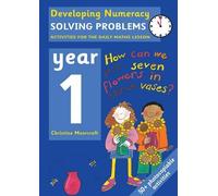 Christine Moorcroft Solving Problems: Year 1 (Tascabile) Developing Numeracy