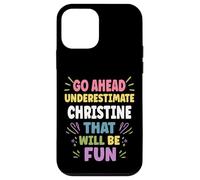 CHRISTINE Personalized Women's Gift Custom CHRISTINE Custodia per iPhone 12 mini