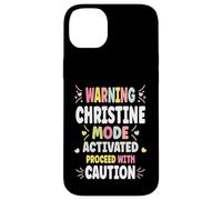 CHRISTINE Personalized Women's Gift Custom CHRISTINE Custodia per iPhone 14 Plus