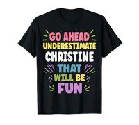 Christine Personalized Women's Gift Custom Christine Maglietta