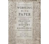 Christine von Oertzen Working with Paper (Copertina rigida)