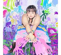 Christl - Green Blue Violet / Grün Blau Violett