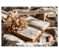 Christlicher Kalender mit Bibelzitaten und spirituellen Bildern (Wandkalender 20
