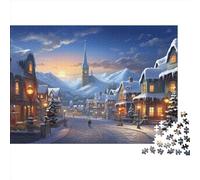 Christmas 1000 Piece Christmas Theme Puzzle - Gioco Mentale EduGattoivo & Divertimento Di Decorazione Casa Rilassante (Sfida Per Tutti, 12+ Anni)
