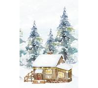 Christmas 15 Cozy Cabin Retreat Notebook
