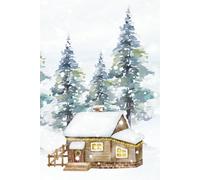 Christmas 15 Cozy Cabin Retreat Notebook