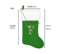 Christmas 2023 Christmas Decorations Three-dimensional legs Old man Doll Decorative stockings Bedside gift bag