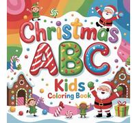 Christmas ABC Coloring Book For Kids