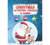 Christmas Activities, Puzzles, and Games for Kids Ages 6 -12: Word Search, Find The Difference, Mazes, Crosswords, Word Scrambles, Connect the Dots, and Other Holiday Fun For The Whole Family: 4