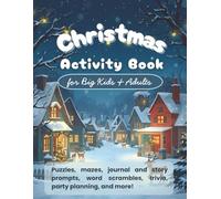 Christmas Activity Book for Big Kids & Adults