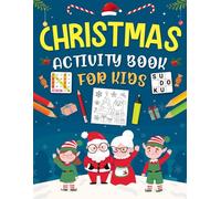 Christmas Activity Book For Kids Ages 12-14 Years Old: Holiday Brain Games for Kids. Includes Coloring, Mazes, Word Scramble, Word Search, Sudoku and More!