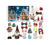 Christmas advent calendar - 24-Day Countdown Advents Calendars | Cute Decoration for Christmas Tree, Table and Fireplace | 24-Day advent calendar for Adults