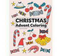Christmas advent coloring