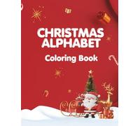 Christmas Alphabet Coloring Book