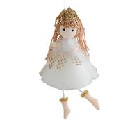 Christmas Angel Girl Cipant - Elegante ornamento a forma di una bambola per albero, finestra, porta o scaffale, decorazione raffinata per atmosfera | Accessorio per feste originale per casa, se