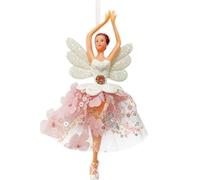 Christmas Angel Ornament - Cute Tulle Mesh Hanging Decoration