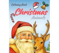 Christmas Animal: Coloring book