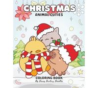 Christmas: Animal Cuties Coloring Book