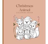 Christmas Animals Colouring Book