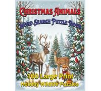 Christmas Animals Word Search Puzzle Book: 100 Large Print Holiday Wildlife Puzzles