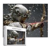 Christmas Archer - Puzzle da 1000 pezzi per adulti Mitologia Puzzle artistico a tema impegnativo giochi di attività familiari colorati fai da te puzzle per la decorazione della casa regali 70 × 50 cm