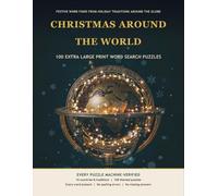 Christmas Around the World Word Search: 100 Extra Large Print Puzzles from Holiday Traditions Around the Globe