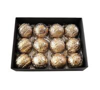 Christmas Ball Ornaments - 12 Pack Vintage Tree Pendants