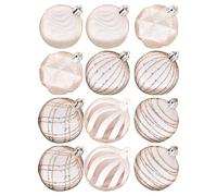 Christmas Balls, Holiday Pendants, Tree Decor, Soft Ornament, Outdoor Decoration, Tabletop Accent for Enhancing Festive Ambiance on Garden Tree Fireplace Banister Window Garland Stair Displays